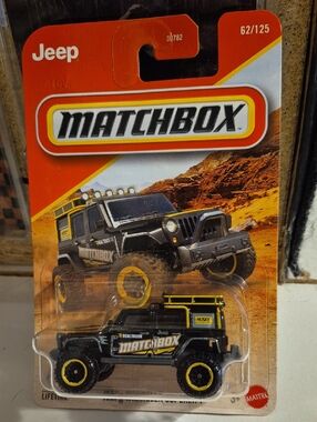 D2  Matchbox Jeep Wrangler Superlift shipping protector